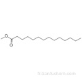 Acide tétradécanoïque, ester méthylique CAS 124-10-7